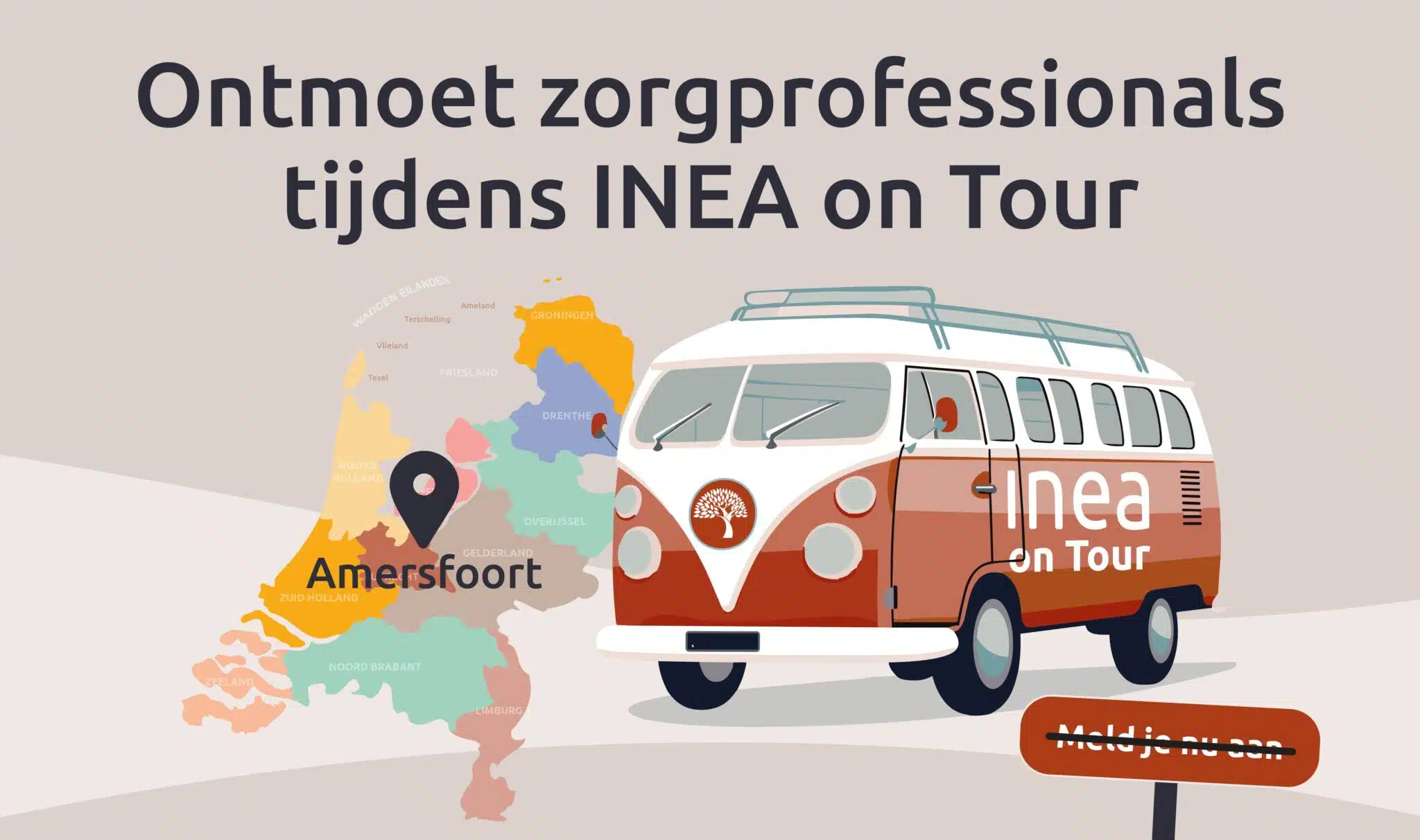 INEA on Tour trapt af in Amersfoort